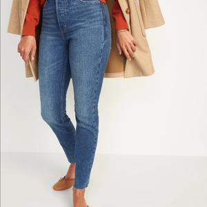 OLD NAVY Extra High Rise Pop Icon Skinny Jeans‎ Sz 4P
